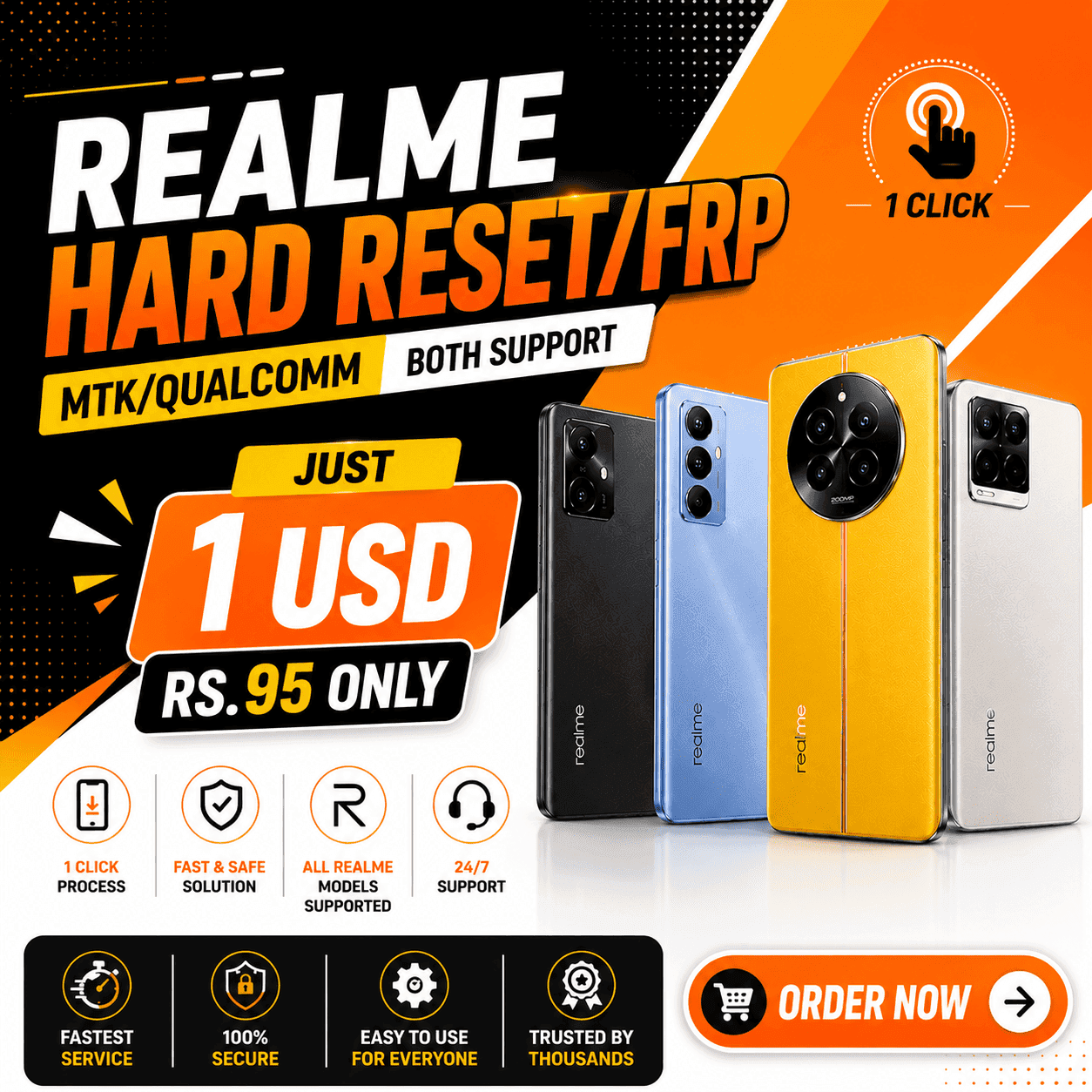 Realme Reset/FRP 1 Click