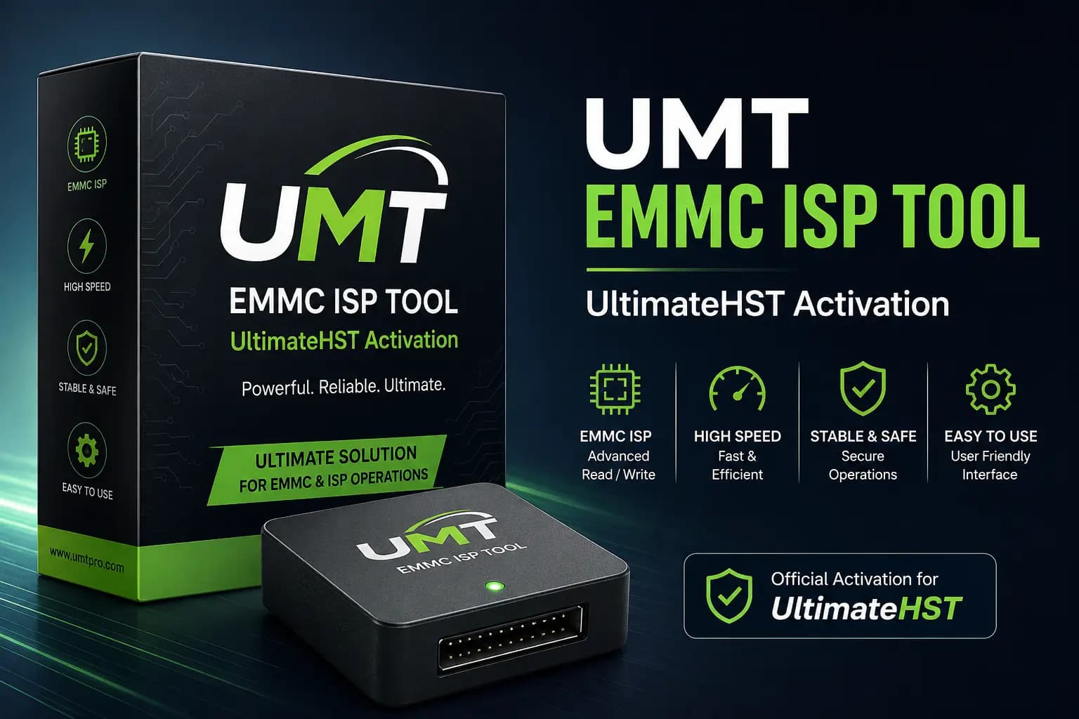 UMT EMMC ISP Tool / UltimateHST Activation