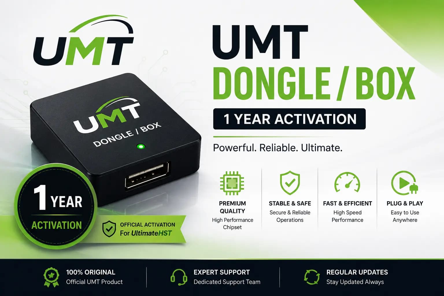 UMT Dongle/Box 1 Year Activation